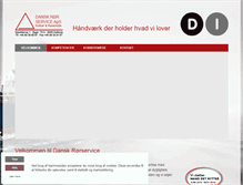 Tablet Screenshot of drs-kobberrorsmedie.dk